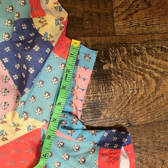 Southern Proper Patchwork Swim Trunks SZ. L 34-36 - Picture 7 of 8